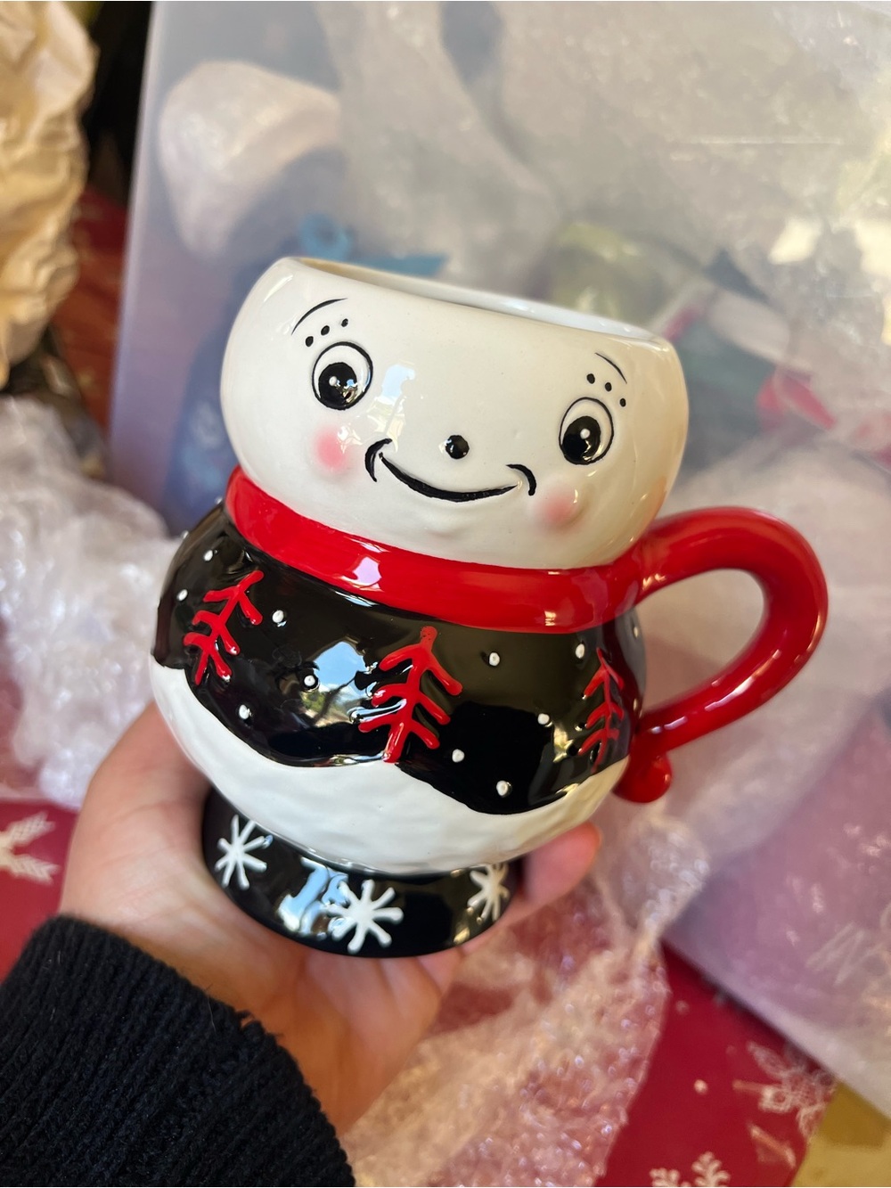JOHANNA PARKER SNOWMAN MUG